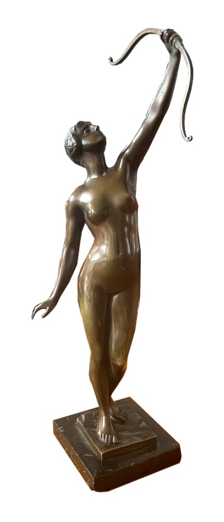 Art Nouveau bronze
