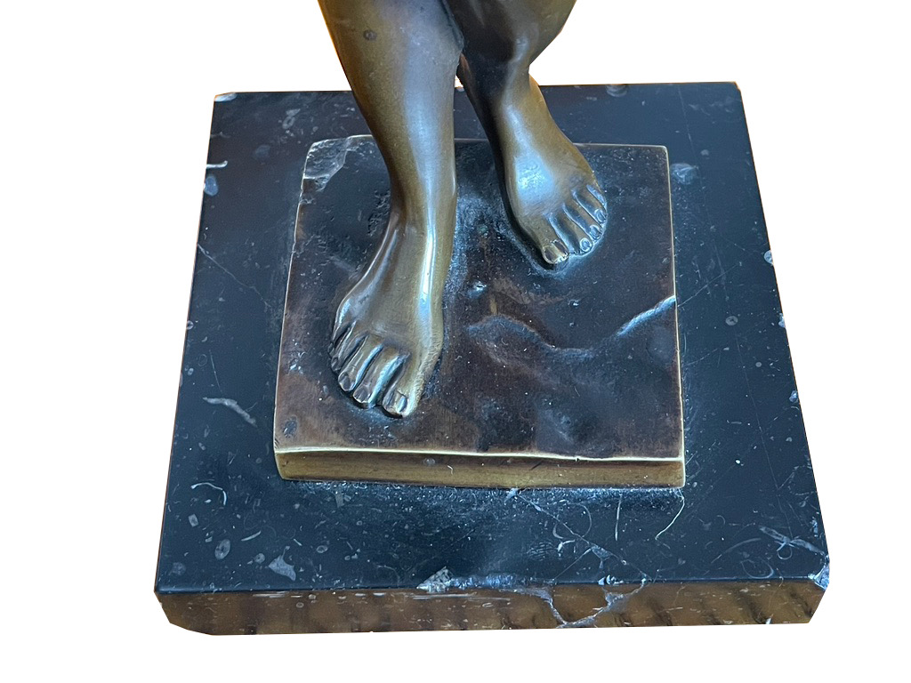 Art Nouveau bronze Detail