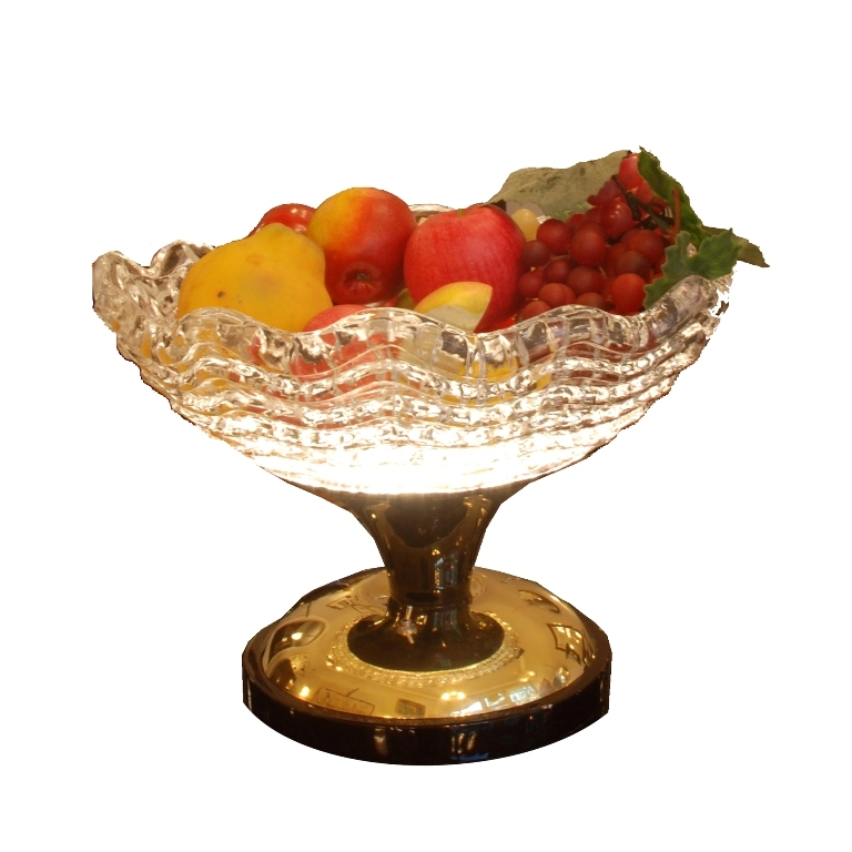 Art Déco Obstschale beleuchtbar