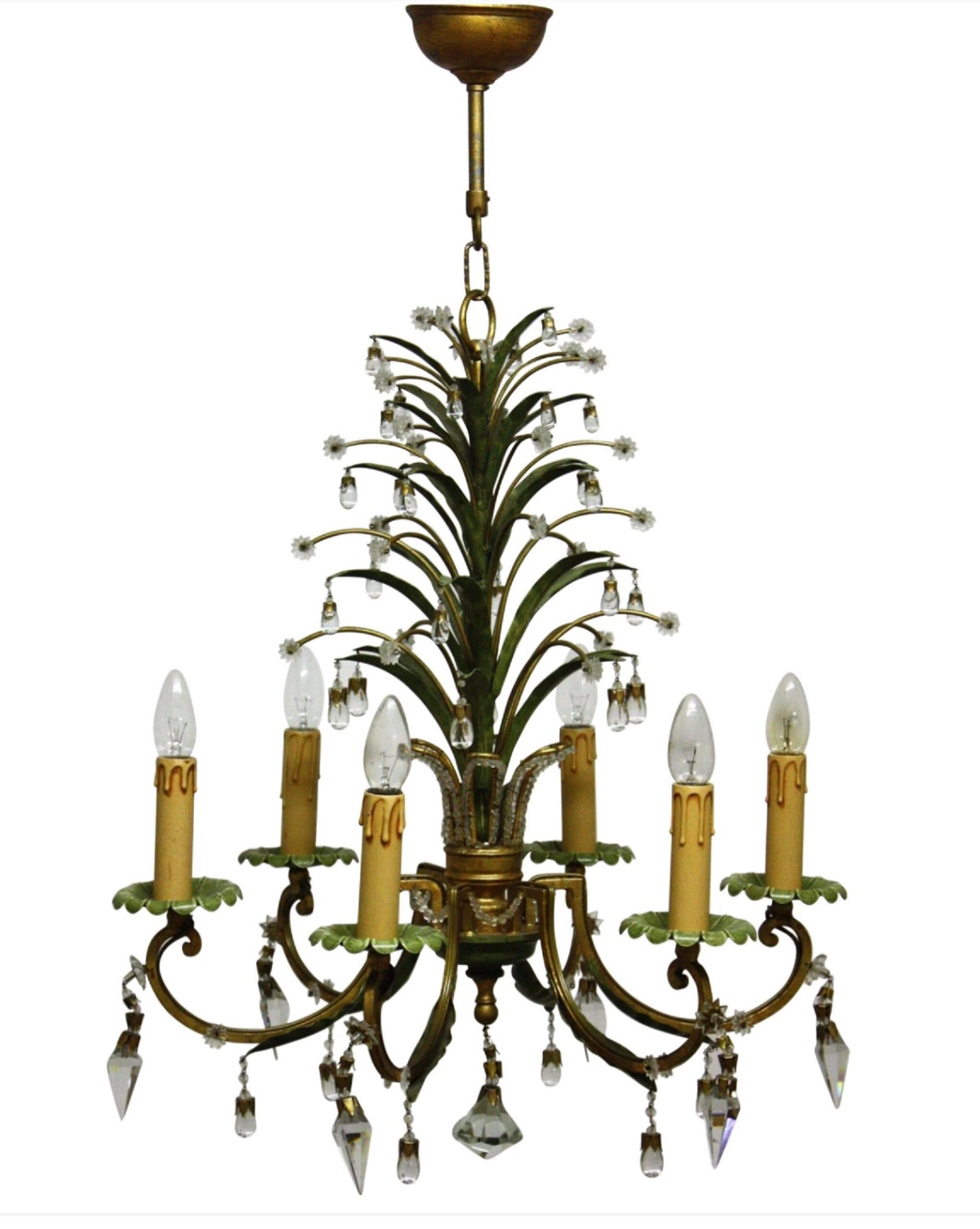 Pineapple chandelier