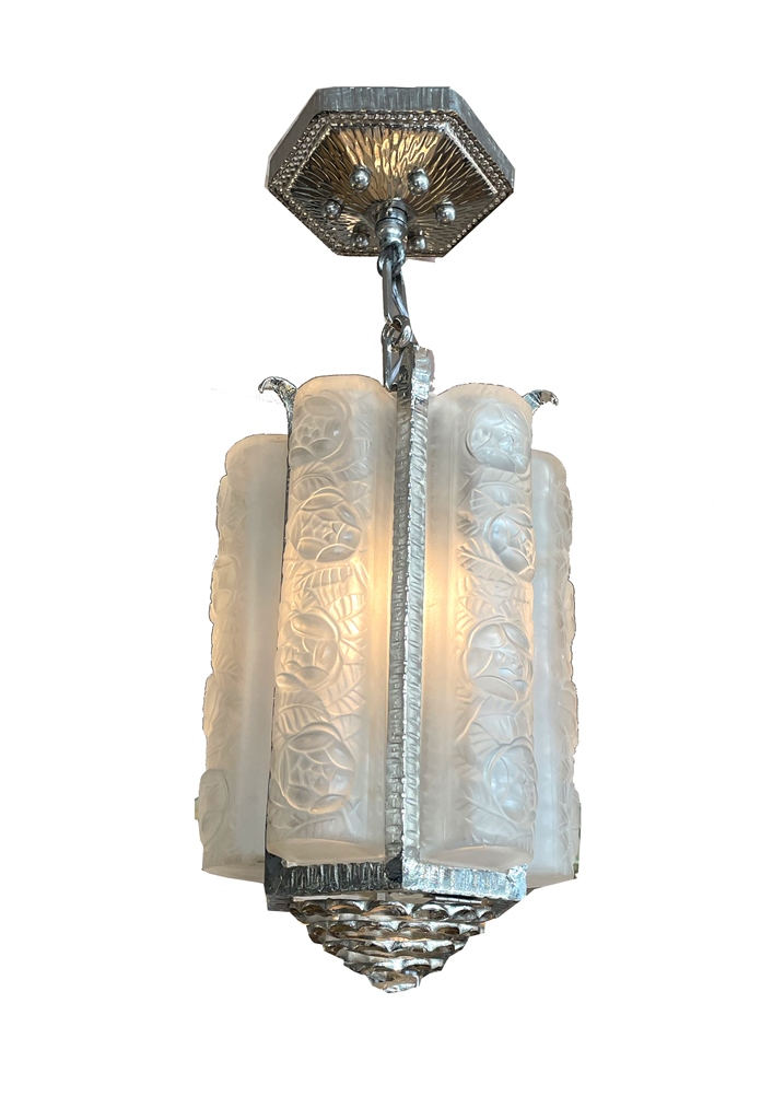 Art Deco ceiling lamp on