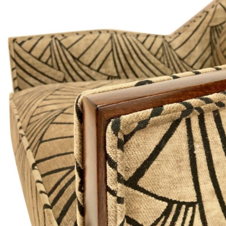 Art Déco Sessel Mahagoni