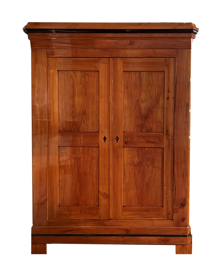 Biedermeier Kirschbaumschrank<br>