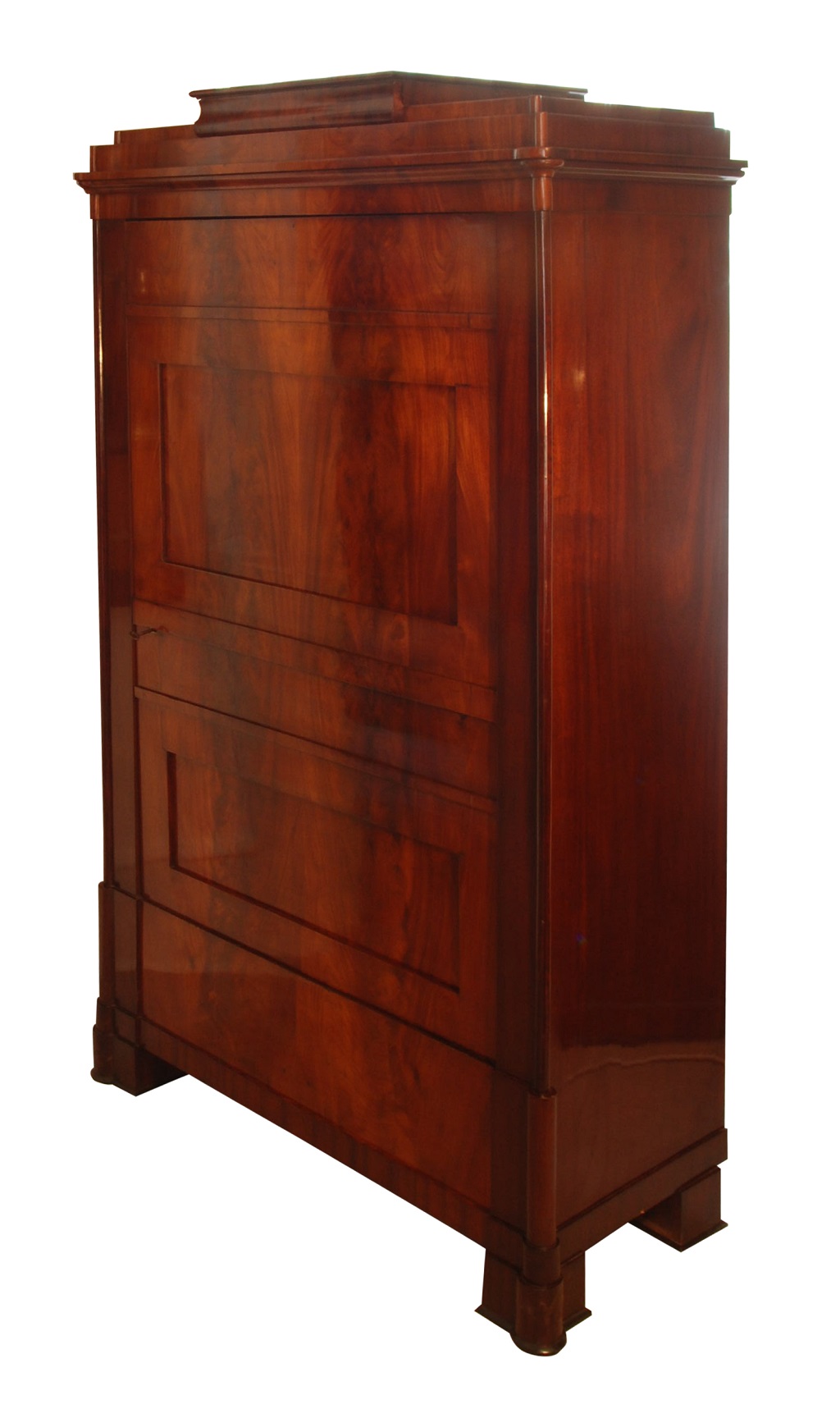 One-door Biedermeier cabinet side