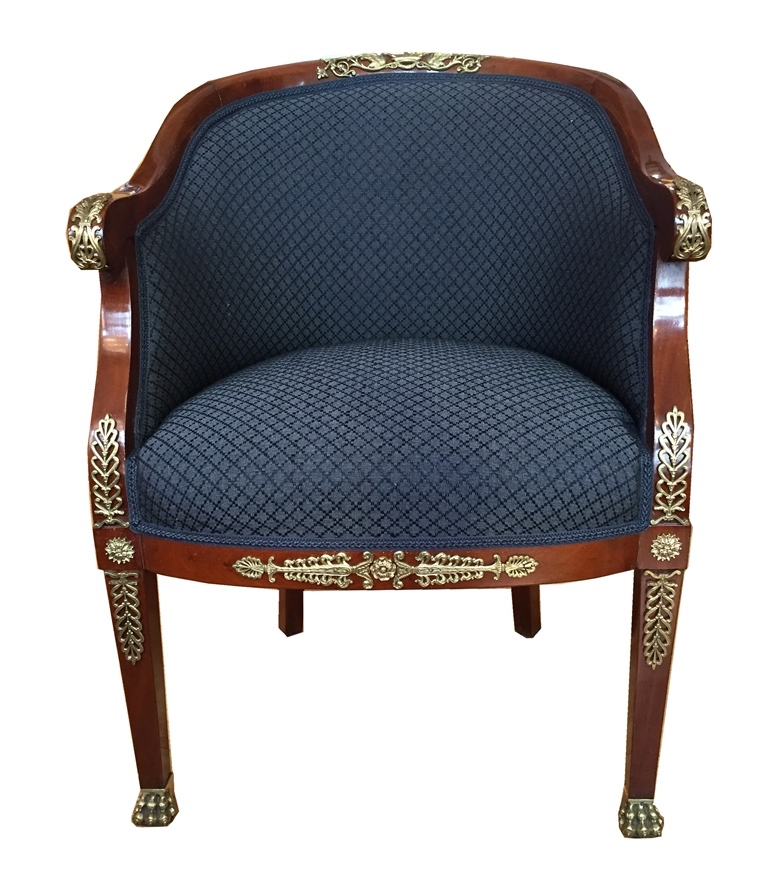Einzelner Sessel "Bergère"