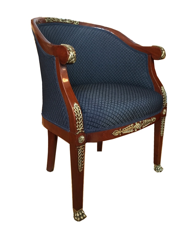 Einzelner Sessel "Bergère"