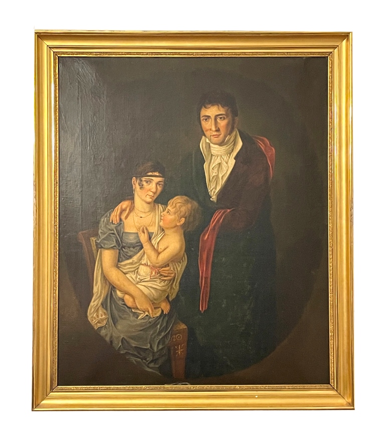 Biedermeier Gemälde