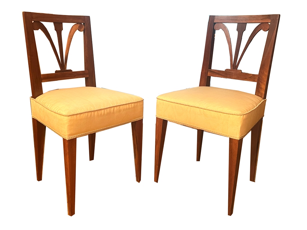 Biedermeier chairs in walnut 2