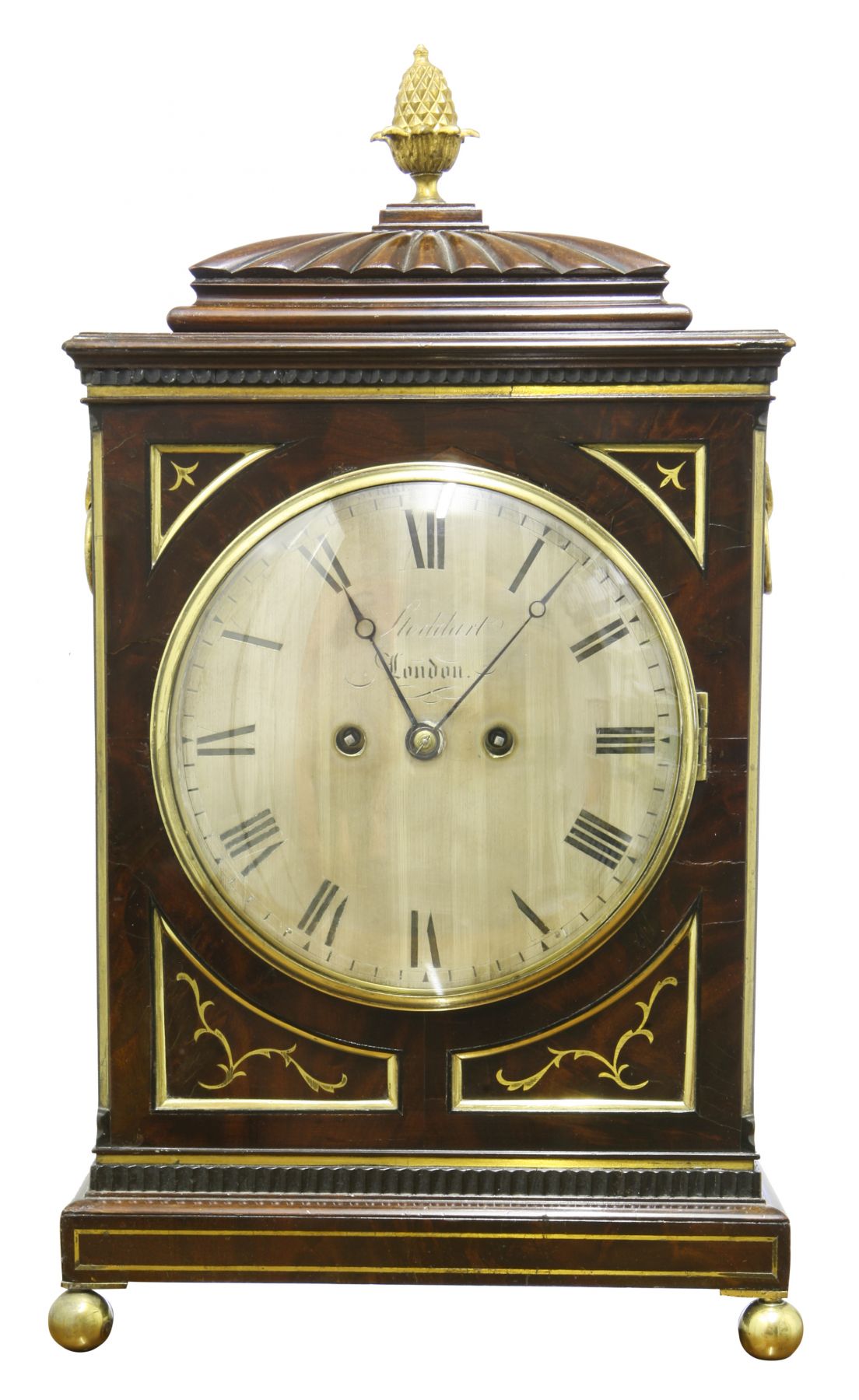 Bracket Clock signiert