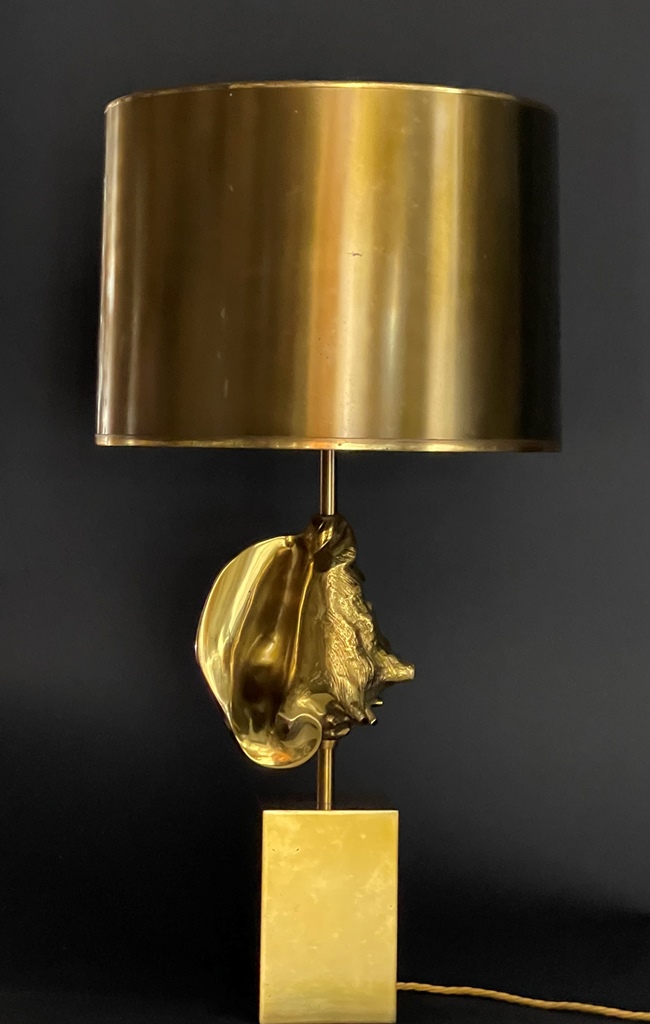 Designer table lamp shell