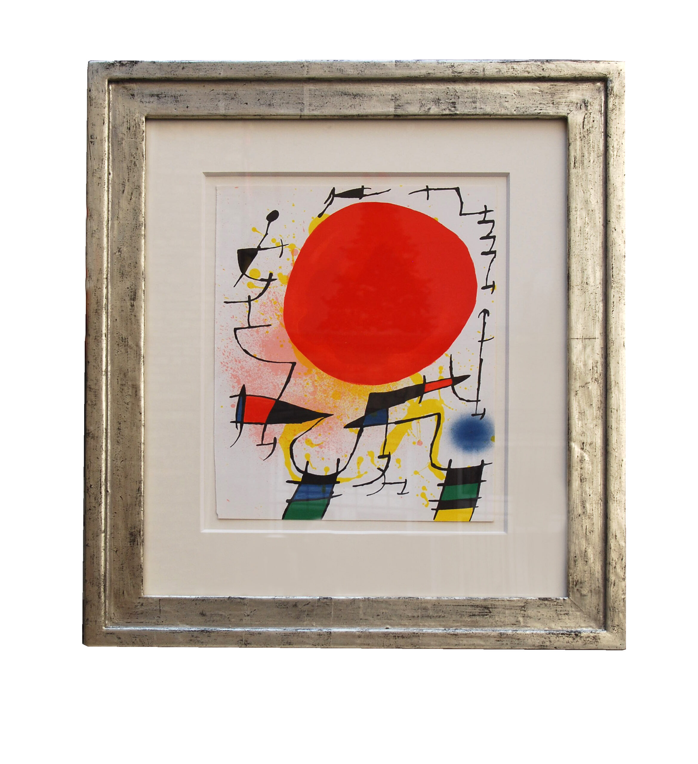 Joan Miró Litographie "Sonne"