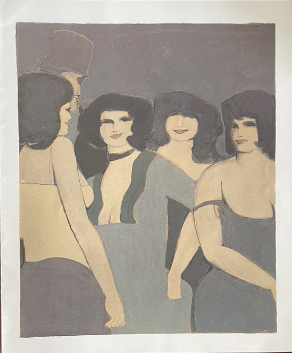 Lithographie "Vier Schwestern"
