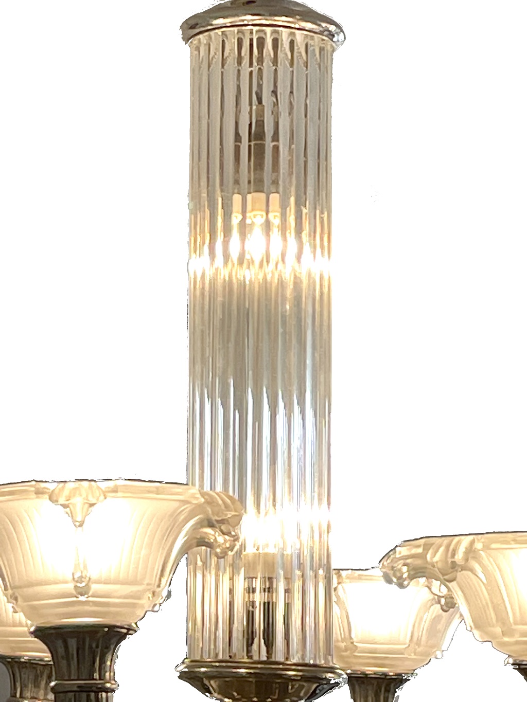 Art Déco ceiling lamp glas